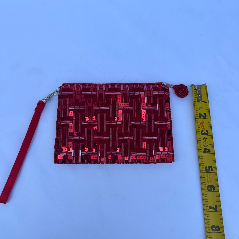 Beaded coin purse